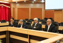 جلسه مشترک مسئولان و کارشناسان اداره آب و فاضل آب استان سمنان  با هیات رئیسه و دفتر ارتباط با صنعت دانشگاه صنعتی شاهرود